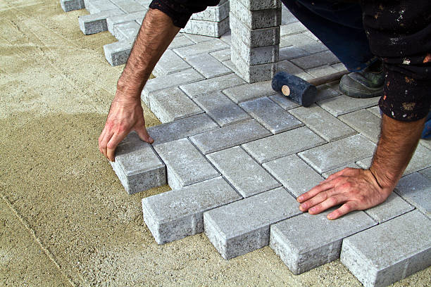 Permeable Paver Driveway in Archie, MO